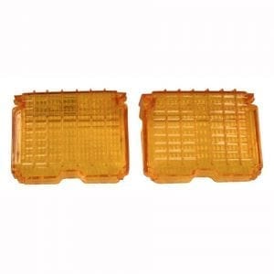 1972 Chevy Chevelle Park Lamp Lens Amber Pair