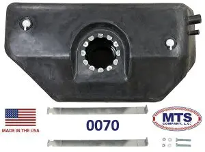 1997-2002 Jeep Wrangler TJ 19 Gal Gas Tank w/ 2 Emissions Valves, Grommets, Upper Straps-0070