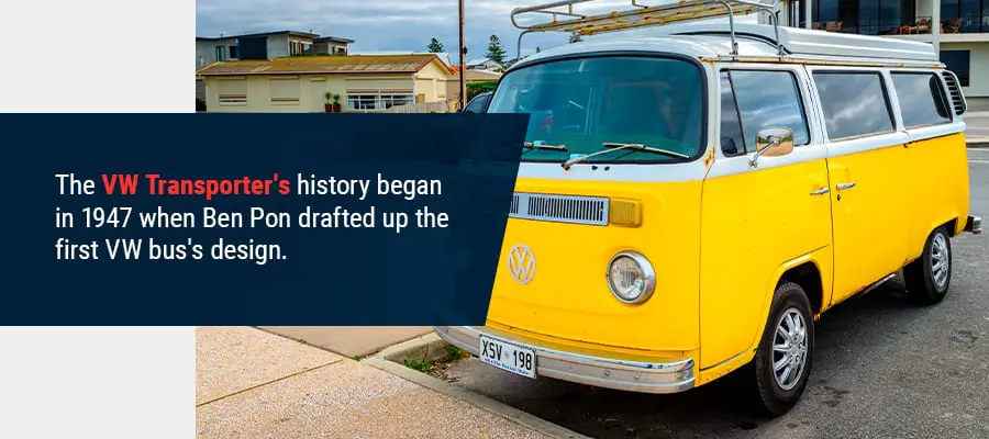 VW Transporter in 1947