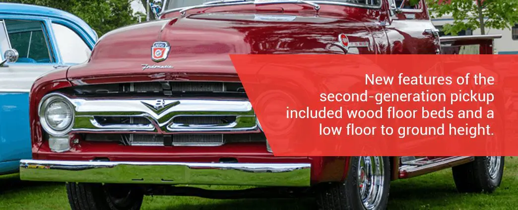 Second generation Ford trucks 1953-1956