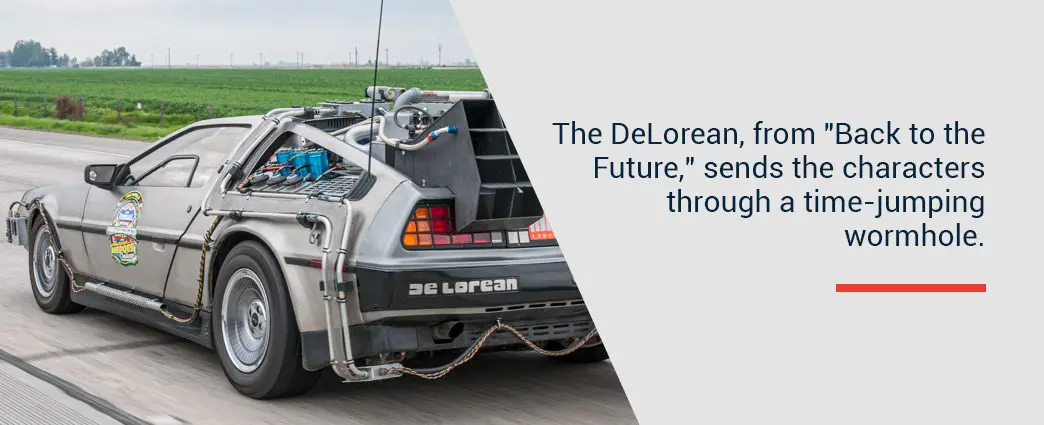 The DeLorean time machine