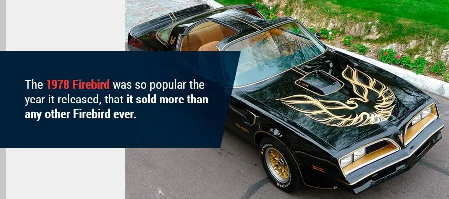 1978 Firebird the Most Popular