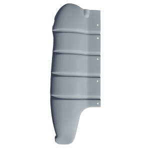 1955-1958 Chevy Cameo Pickup Bedside Fiberglass Front End Cap, Driver Side