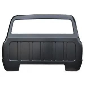 1967-1972 Chevy/GMC Full Cab Back Panel with Large Glass w/o Cargo Light