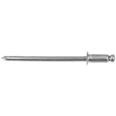 1/8" Stainless Steel Rivet Small Flange Grip1/8"-3/16" - PK 100-WF55026
