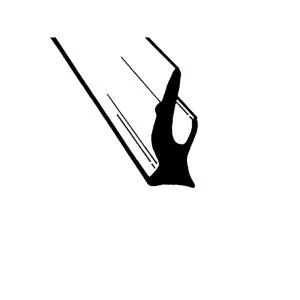 1934-1939 Chrysler|DeSoto|Dodge|INTERNATIONAL|TERRAPLANE Airflow|Airstream Swing-Out & Crank-Out Windshield Seal