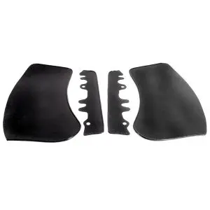 1939-1940 Buick|Cadillac|LaSalle|Oldsmobile|Pontiac Narrow Body Section Gravel Shields 4pc Set-MMPFS25-26