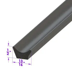 1939-1966 Buick|Cadillac|Chevrolet|Chrysler|Plymouth|Pontiac Door Side Seal