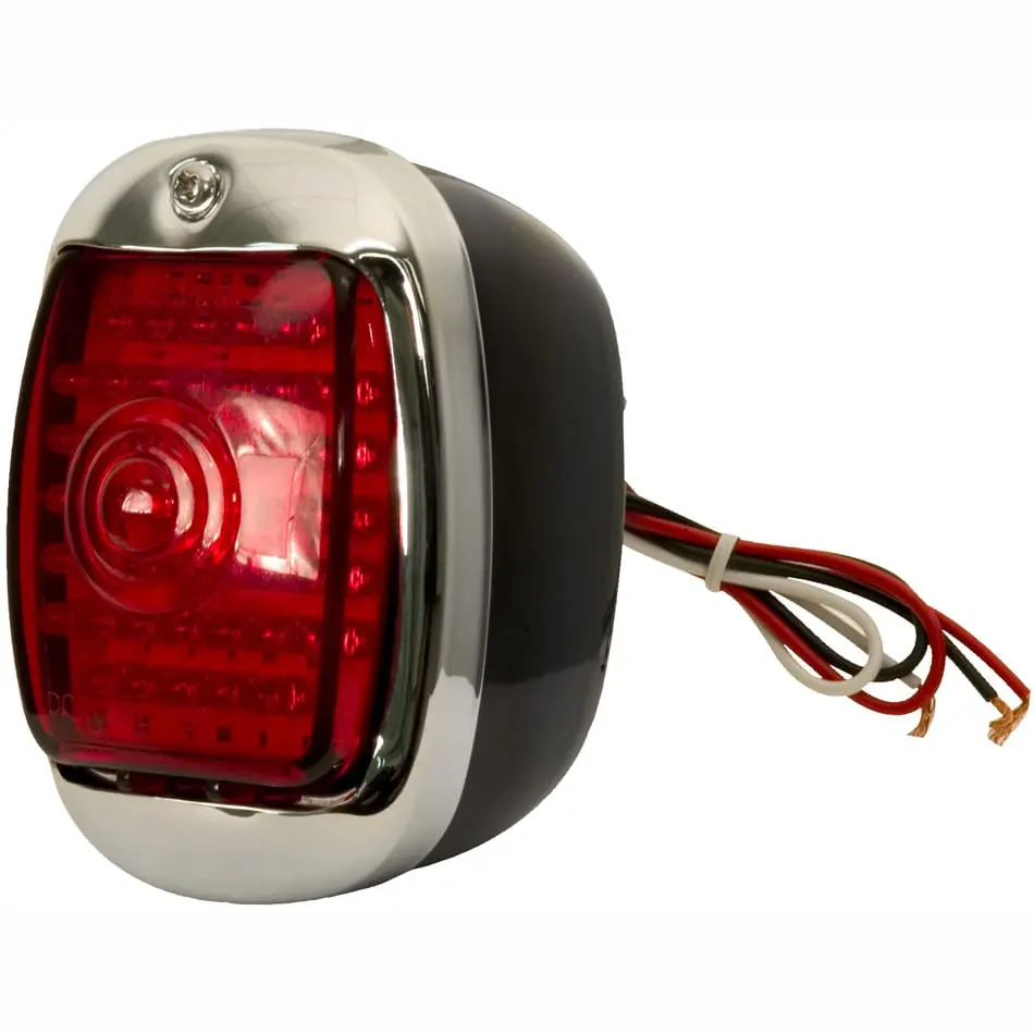 1940-1953 Chevy Pickup Truck Tail Light Red Passenger Side (RH) LED