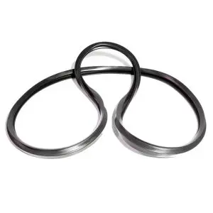 1946-1961 Willys Station Wagon Vulcanized Side Front-Rear Sliding Window Seal-MMPVQT9600