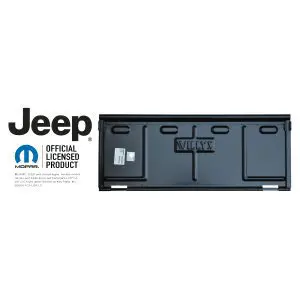 1946-1964 Jeep Willys CJ2A|Willys CJ3A|Willys CJ5 "Willys" Script Tailgate-0477-400
