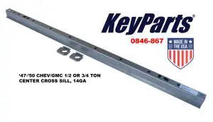 1947-1950 Chevrolet|GMC Pickup Truck Center Cross Sill