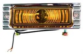 1947-1953 CHEVY-GMC PICKUP PARK LIGHT ASSY YELLOW 6 VOLT UNIVERSAL 0846-521