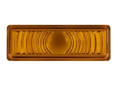 1947-1953 CHEVY-GMC PICKUP PARK LIGHT LENS YELLOW UNIVERSAL 0846-527