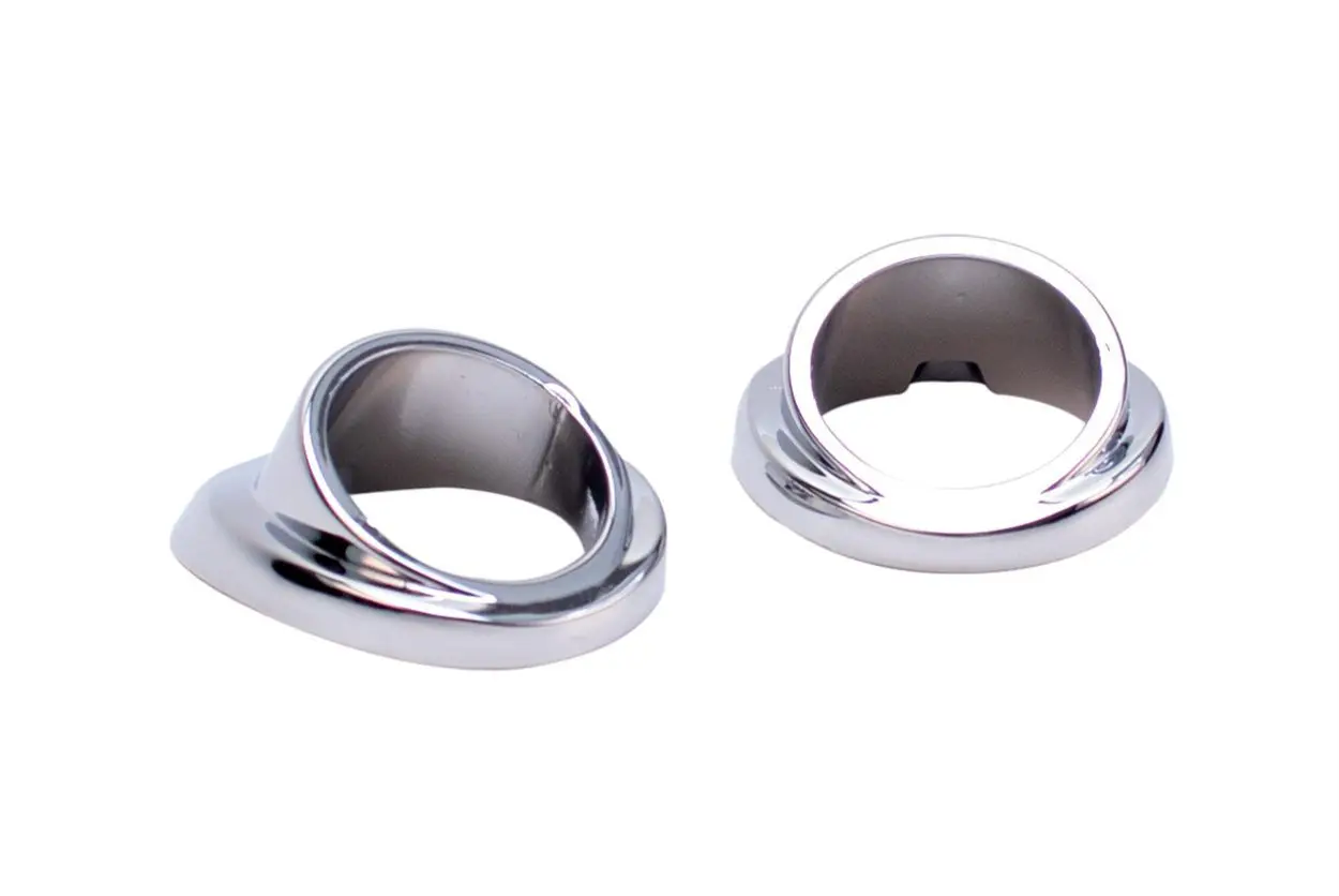 1947-1953 Chevrolet|GMC Pickup Truck Wiper Transmission Bezel Kit Chrome-AMD382-4047