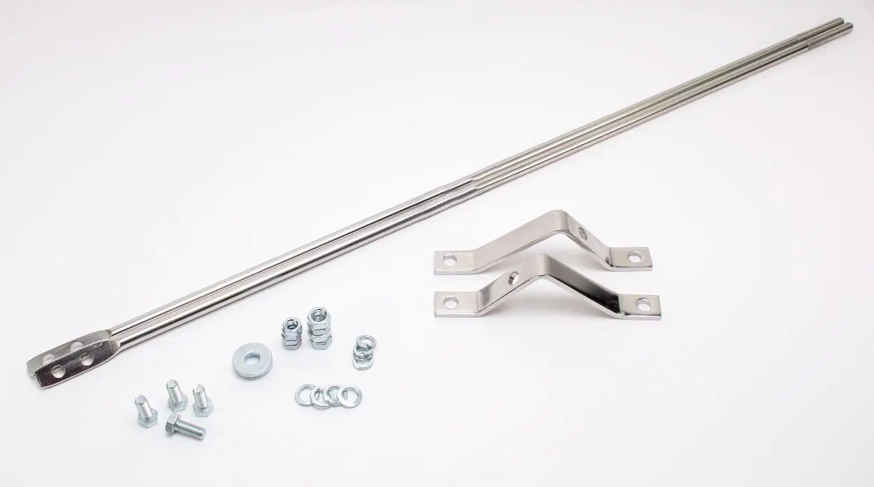 1947-1955 Chevrolet|GMC Pickup Truck Fender to Firewall Brace Kit Stainless Steel