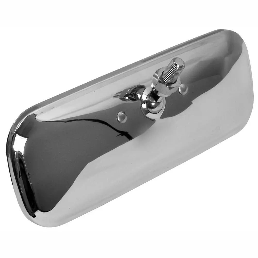 1947-1959 Chevy/GMC Pickup Inside Rearview Mirror Head, Polished SS