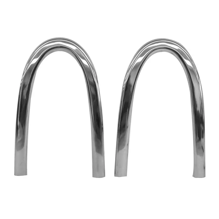 1948-1950 Ford Pickup Hood Front Molding Pair