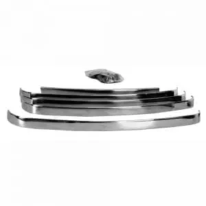 1948-1950 Ford Pickup Truck Grille Bar Stainless 5Pcs