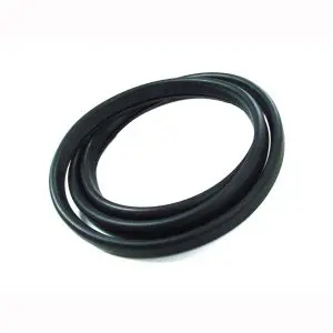 1951-1952 Ford F-Series Pickup Truck Rear Window Weatherstrip Seal w/o Trim Groove-WBLD1097