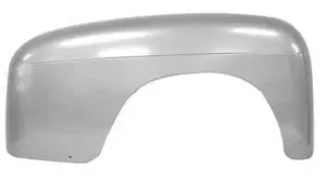 1951-1952 Ford Pickup Truck Fender Rear Passenger Side (RH) Silver Primer-DYN3074