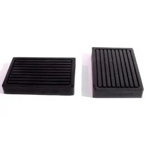 1951-1954 Frazer|Henry J|Kaiser Clutch and Brake Pedal Pads-MMPCB89