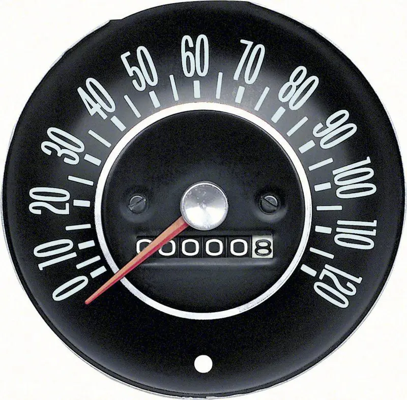 1952-1964 Chevrolet Nova|Chevy II Speedometer 120 MPH-OERK-6406815