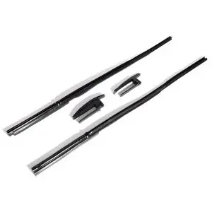 1953-1954 Chevrolet|Pontiac Sport Coupe Front Vent Window Seals 4pc Set-MMPWR7312