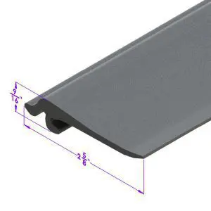 1953-1956 Ford Pickup Top of Radiator Hood Seal. 2-3/4" wide