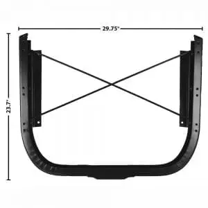1953-1956 Ford Pickup Truck Radiator Support