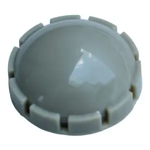 1953-1957 Chevrolet|GMC Pickup|Suburban Wiper Knob Gray-0846-674