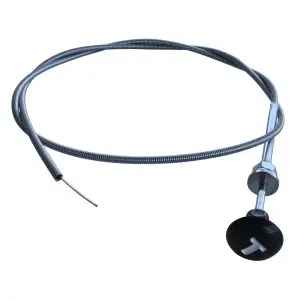 1954-1955 Chevrolet|GMC Pickup 1st Series Throttle Cable w/ Knob-0846-344