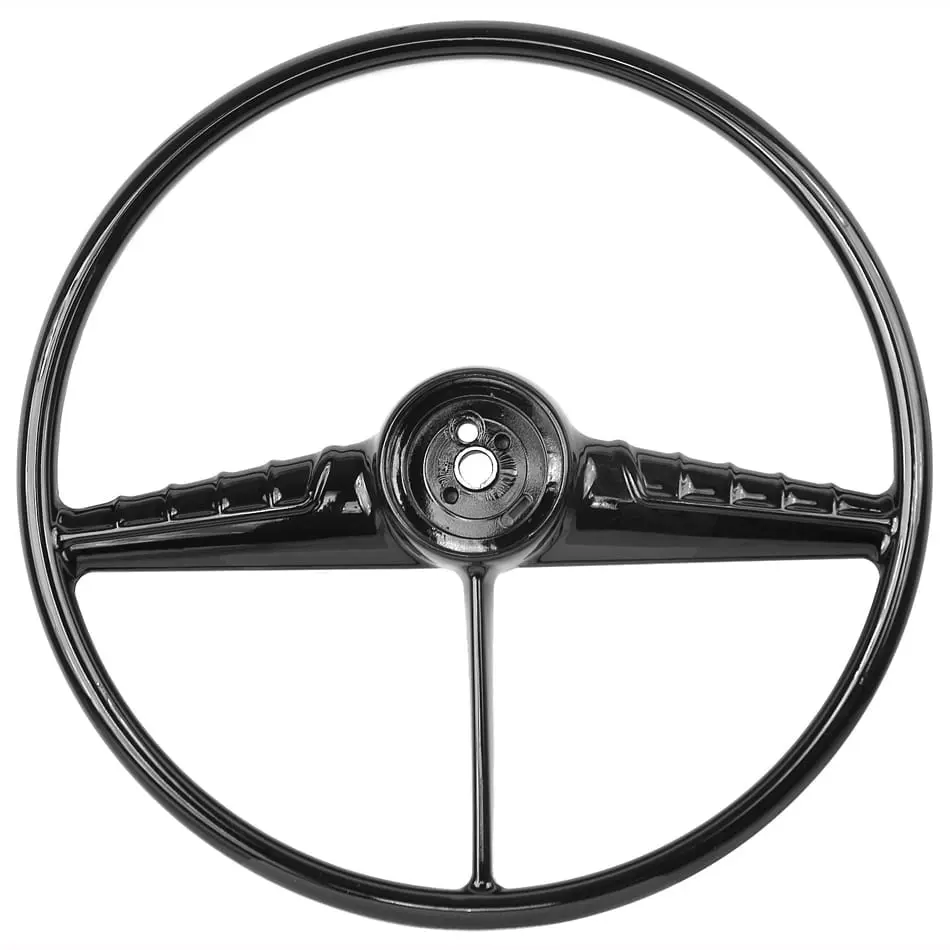 1954-1956 Chevy Pickup Truck Steering Wheel Black