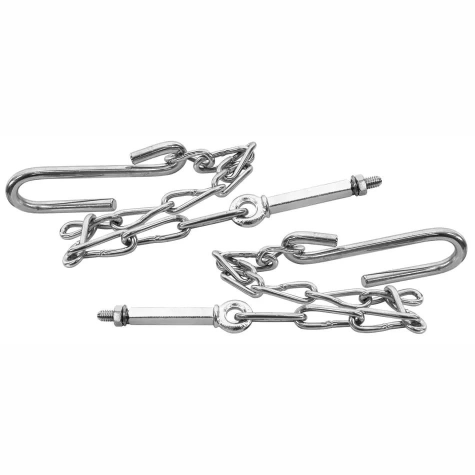 1954-1987 Chevy Pickup Truck Tailgate Chain Stainless Pair