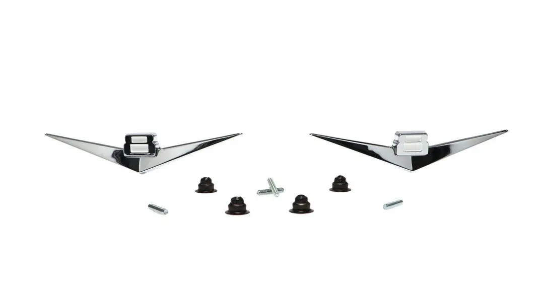 1955-1956 Chevrolet|GMC Pickup Truck|Suburban Fender Emblems V8