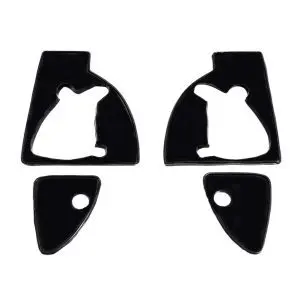 1955-1956 Mercury Montclair Door Handle Beaded Mounting Pad Set