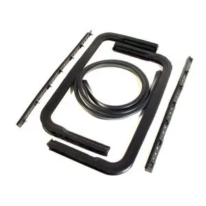 1955-1957 Chevrolet One-Fifty Series|Two-Ten Series Sedan Front Vent Window Seals 5pc Set-MMPWR2001