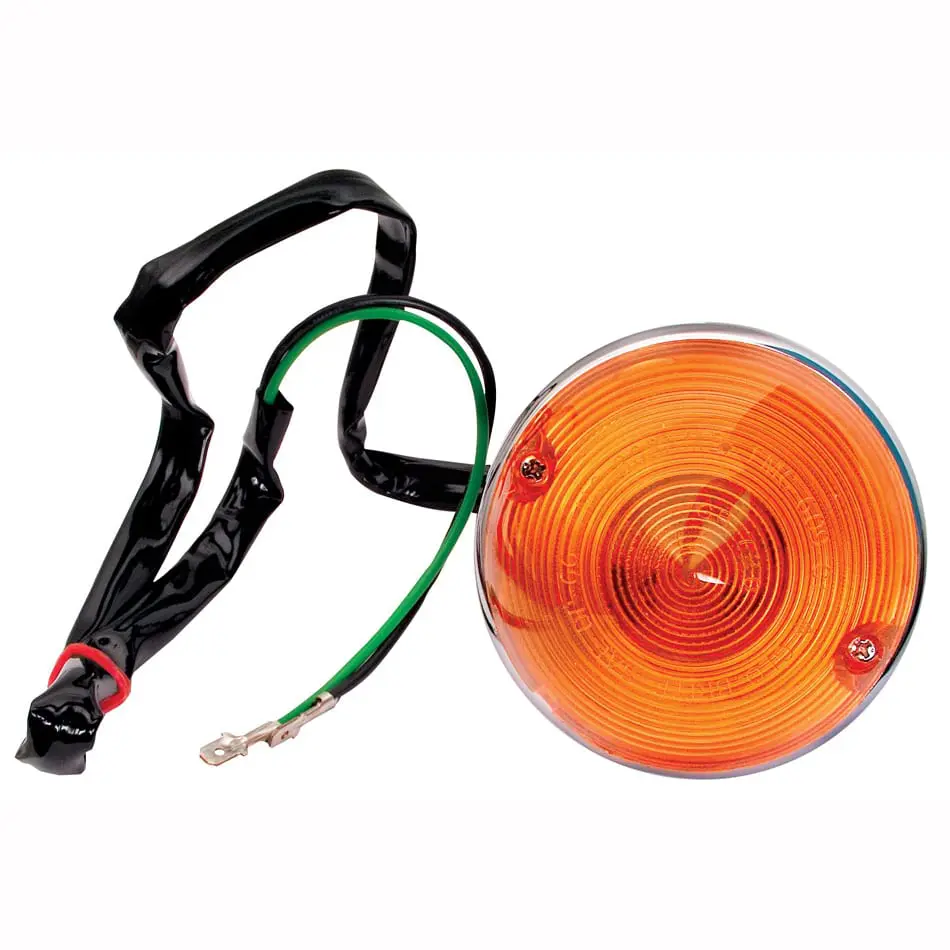 1955-1957 Chevy Pickup Truck Parking Lamp Assembly Amber 12V