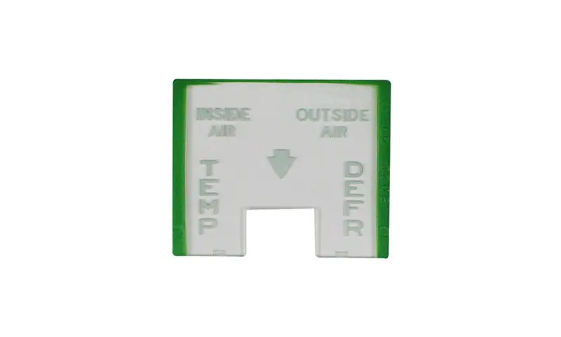 1955-1959 Chevrolet Pickup Truck|Suburban Heater Control Face-TP-9025