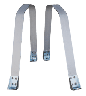 1955-1959 Chevy/GMC Fleetside Pickup Gas Tank Strap Set-DYNT55G