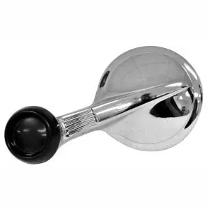 1955-1960 Chevrolet 150| 210| Bel Air| Nomad| Impala Window Crank Vent Black Single Arm