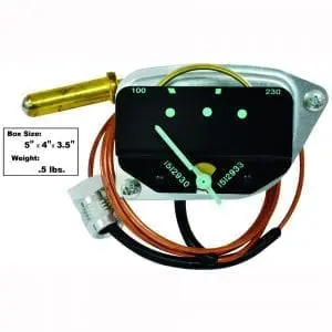 1955 Chevy 150|210|Bel Air|Nomad Temp Gauge (Mechanical)