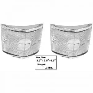 1956 Chevy 150|210|Bel Air|Nomad Backup Lamp Lens Pair