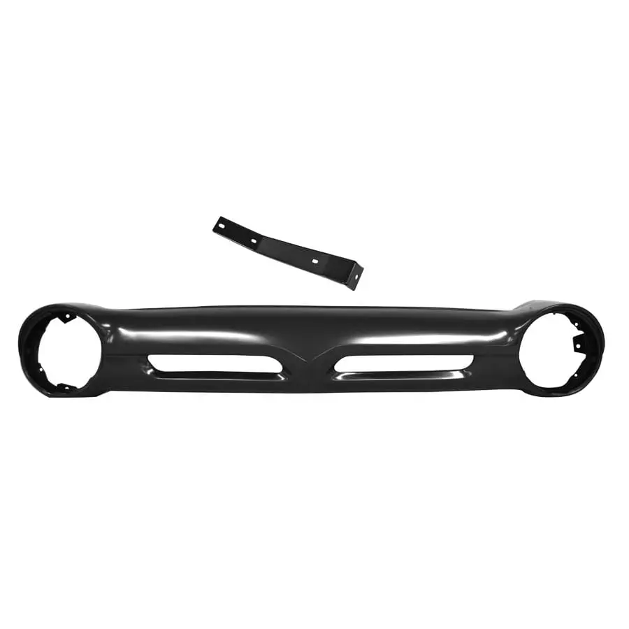 1956 Ford Pickup Grille Black with Support Bracket