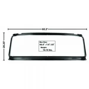 1956 Ford Pickup Truck Cab Back Panel Inner Brace Kit