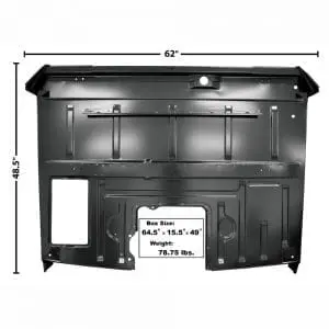 1956 Ford Pickup Truck Floor Panel Complete Assembly