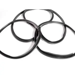 1957 Buick|Oldsmobile 88 Vulcanized rear window gasket 3pc Set-MMPVWS7315-R