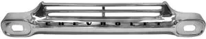 1958-1959 Chevy Pickup Chrome Grille w/ Black Lettering-DYNM1127