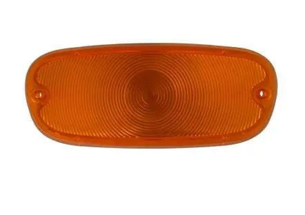 1958-1959 Gm Pickup Front Park Light Lens Amber 0847-530