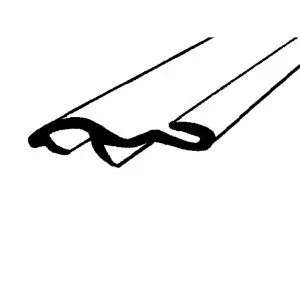 1958-1960 Ford Thunderbird Fender Skirt Seal